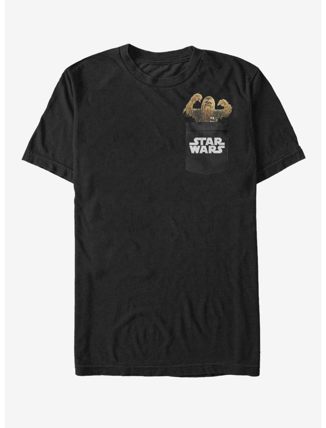 Star Wars Poke Chewie T-Shirt, BLACK, hi-res