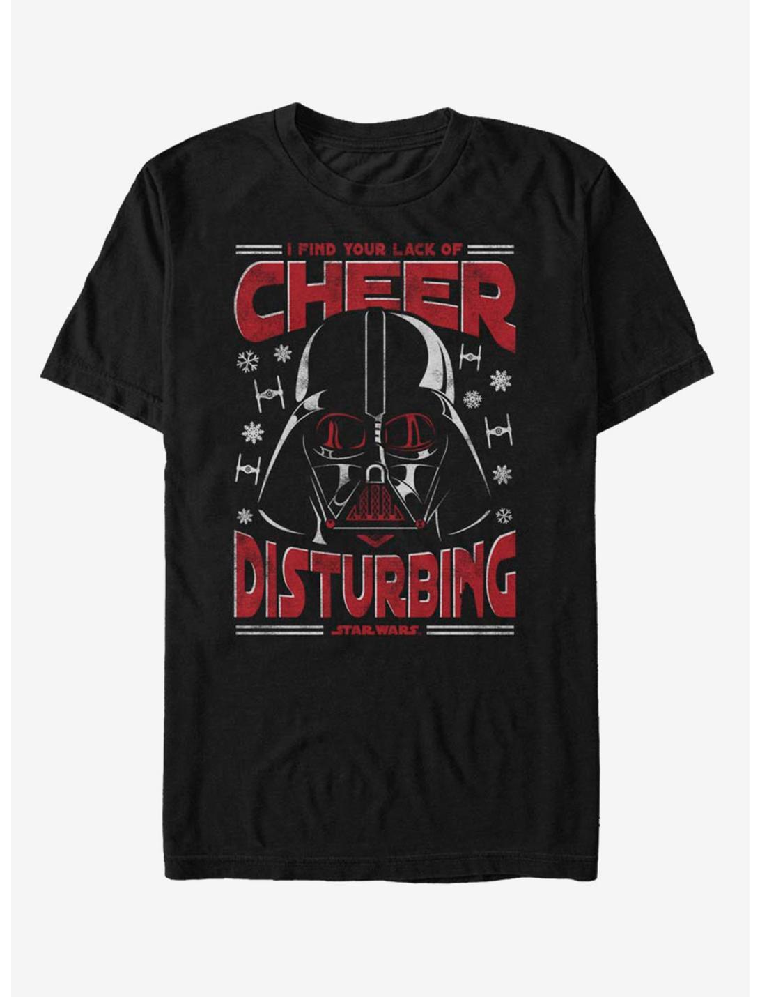 Star Wars Cheerless Vader T-Shirt, BLACK, hi-res