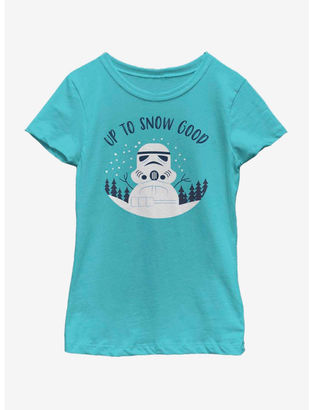 Star Wars Snow Good Youth Girls T-Shirt, TAHI BLUE, hi-res