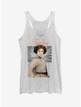 Star Wars Leia Fearless Womens Tank Top, WHITE HTR, hi-res