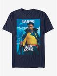 Solo: A Star Wars Story Spanish Lando Poster T-Shirt, NAVY, hi-res