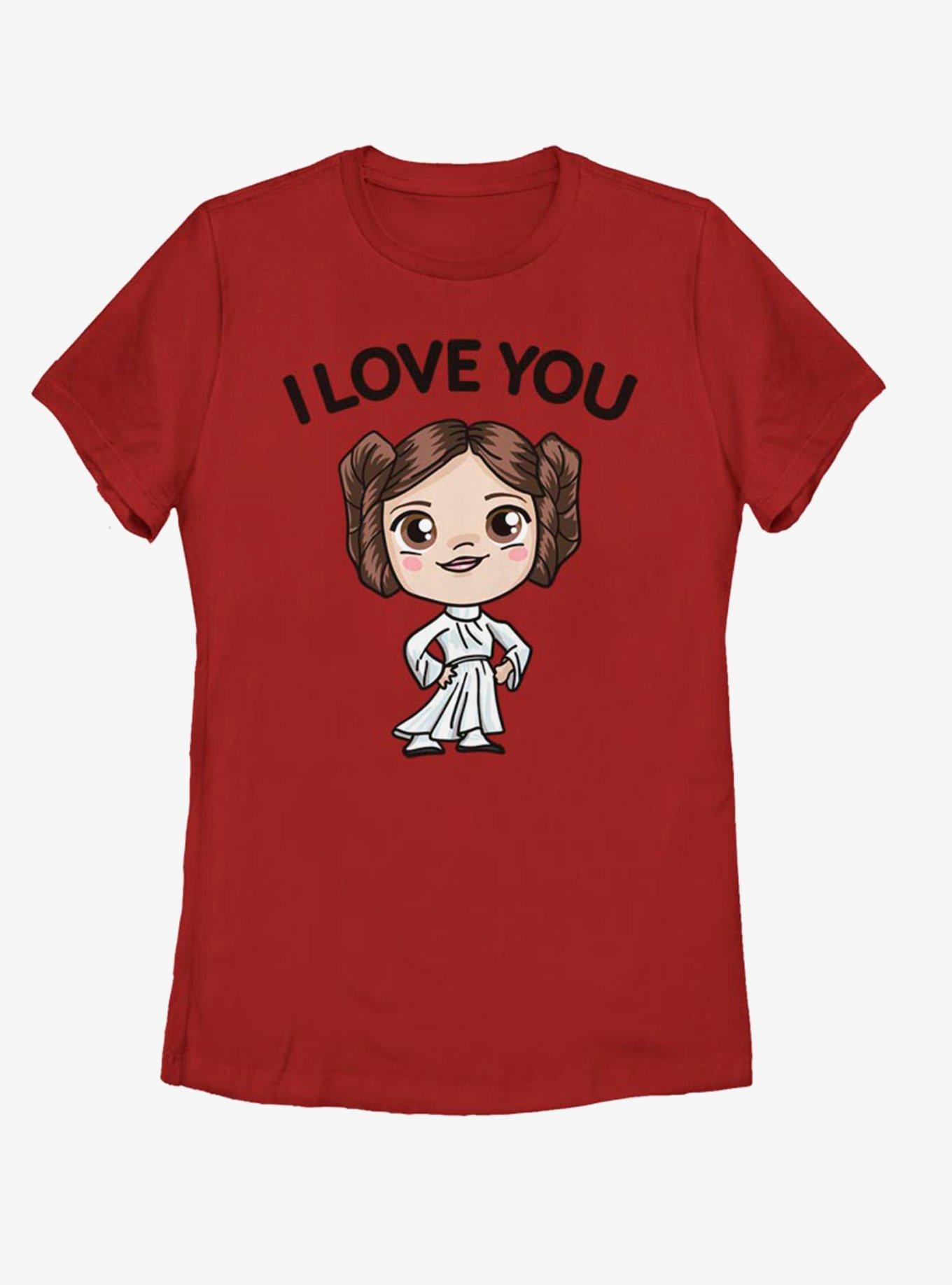 Star Wars Chibi I Love You Womens T-Shirt, , hi-res