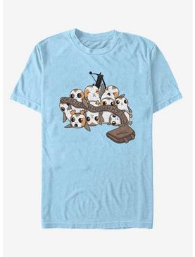 Star Wars: The Last Jedi Porg Pile And Chewbacca T-Shirt, , hi-res