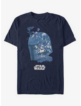 Star Wars Boba Fett Head Fill T-Shirt, , hi-res
