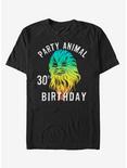 Star Wars Chewie Birthday Thirty T-Shirt, BLACK, hi-res