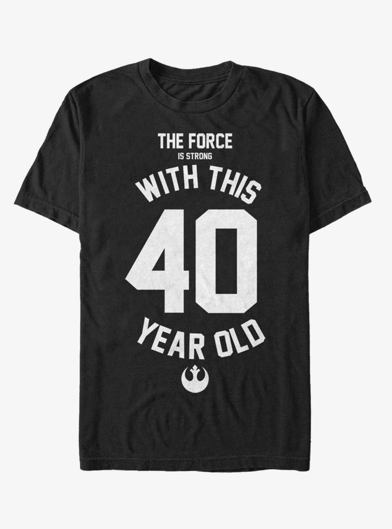Star Wars Force Sensitive Forty T-Shirt, BLACK, hi-res