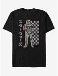Star Wars Stormtrooper Checked T-Shirt, BLACK, hi-res