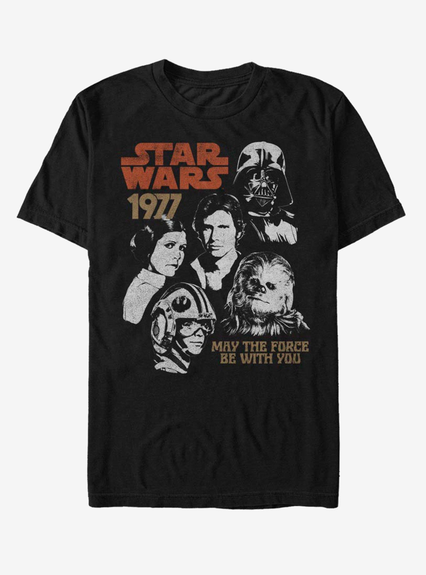 Star Wars 77 Album T-Shirt, BLACK, hi-res