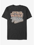 Star Wars Checker Falcon T-Shirt, BLACK, hi-res