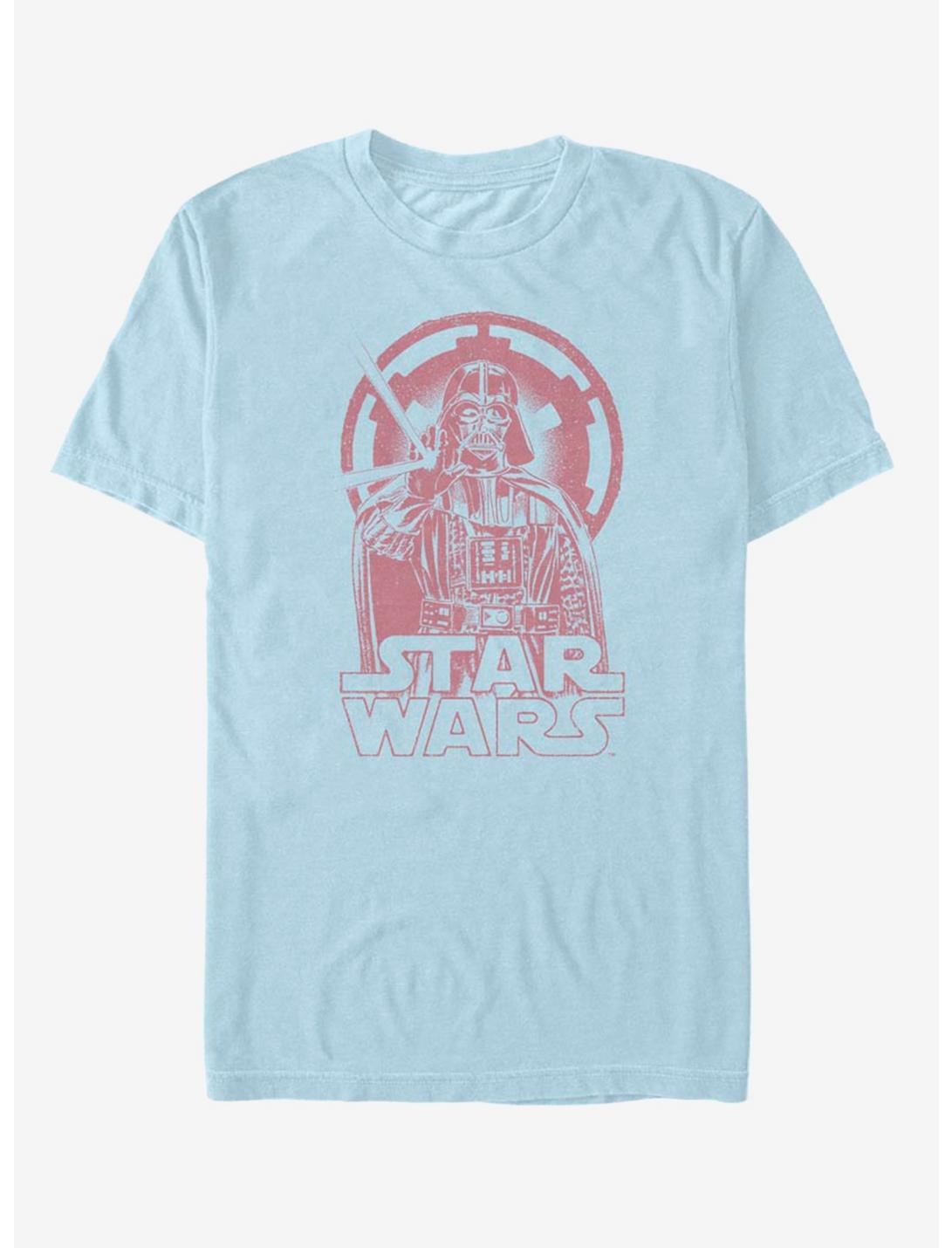 Star Wars Deflecting Vader T-Shirt, LT BLUE, hi-res