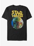 Star Wars Fett Helmet T-Shirt, BLACK, hi-res