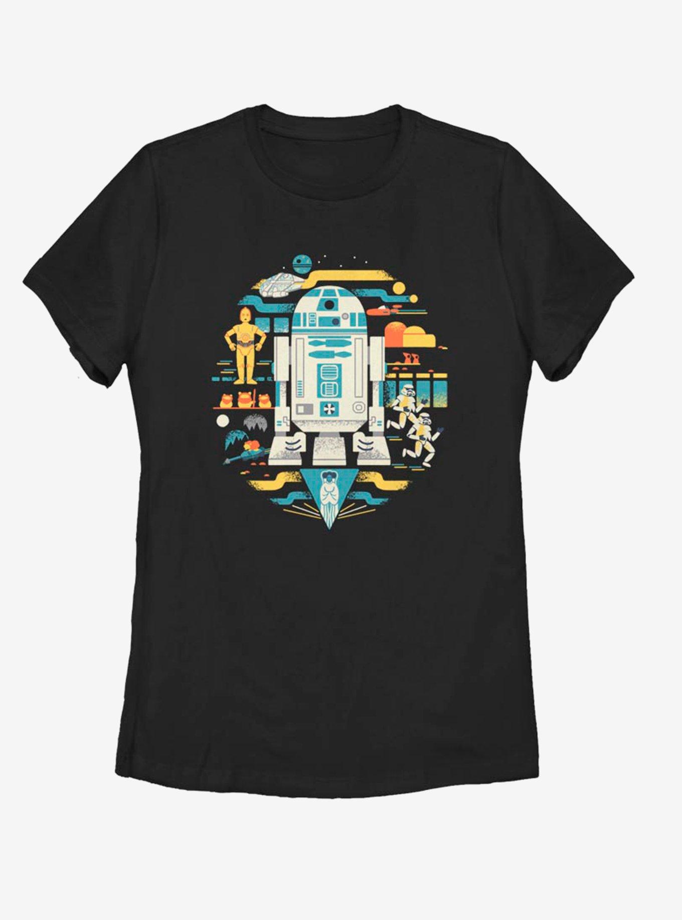 Star Wars General Womens T-Shirt, BLACK, hi-res