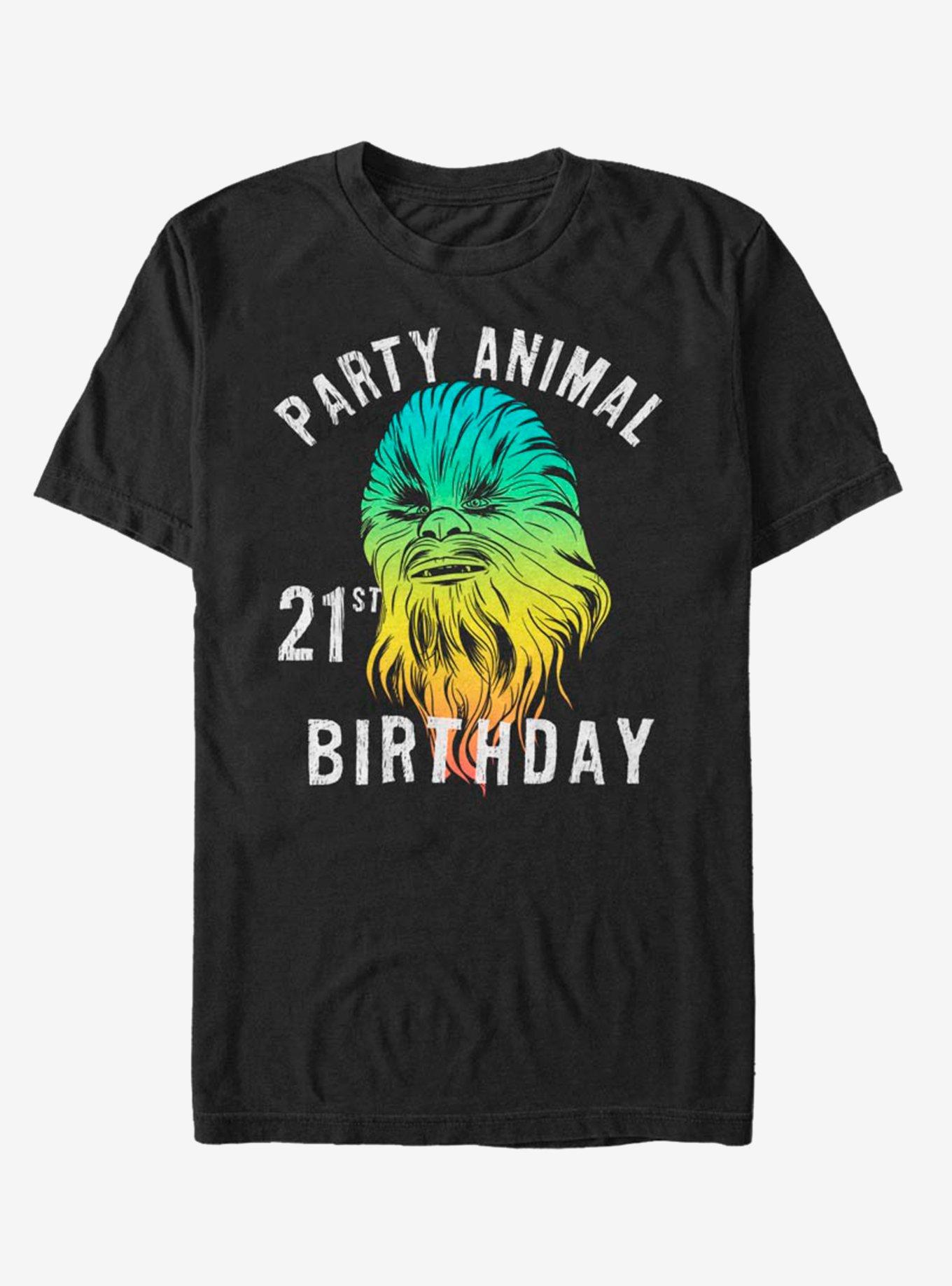 Star Wars Chewie Birthday TwentyOne T-Shirt, , hi-res
