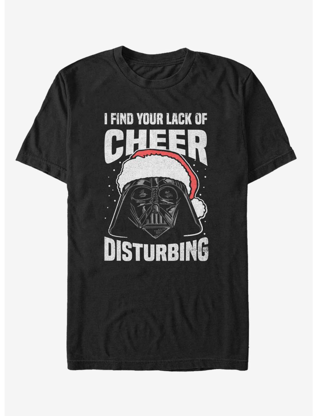 Star Wars Lack Of Cheer T-Shirt, BLACK, hi-res