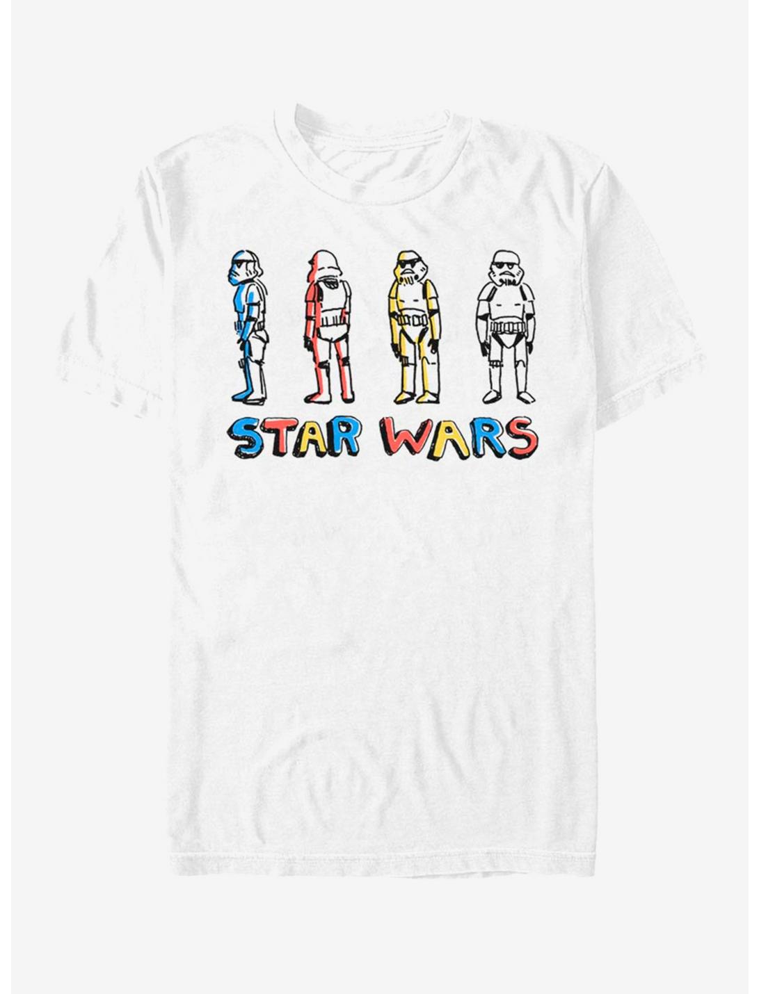 Star Wars Turn Around T-Shirt, WHITE, hi-res