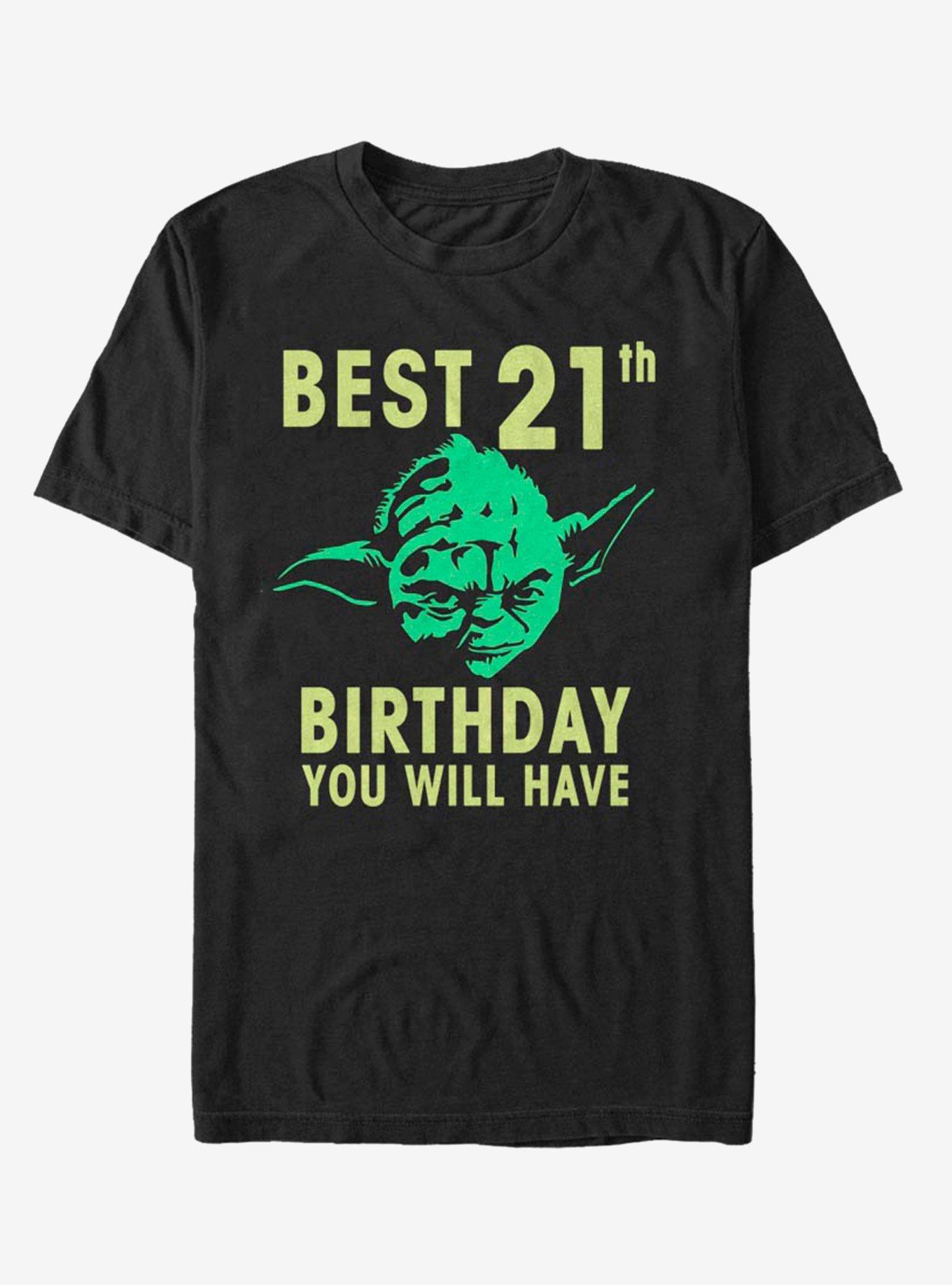 Star Wars Yoda Twenty One T-Shirt, BLACK, hi-res