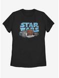 Star Wars Hair in the Wind Womens T-Shirt, BLACK, hi-res