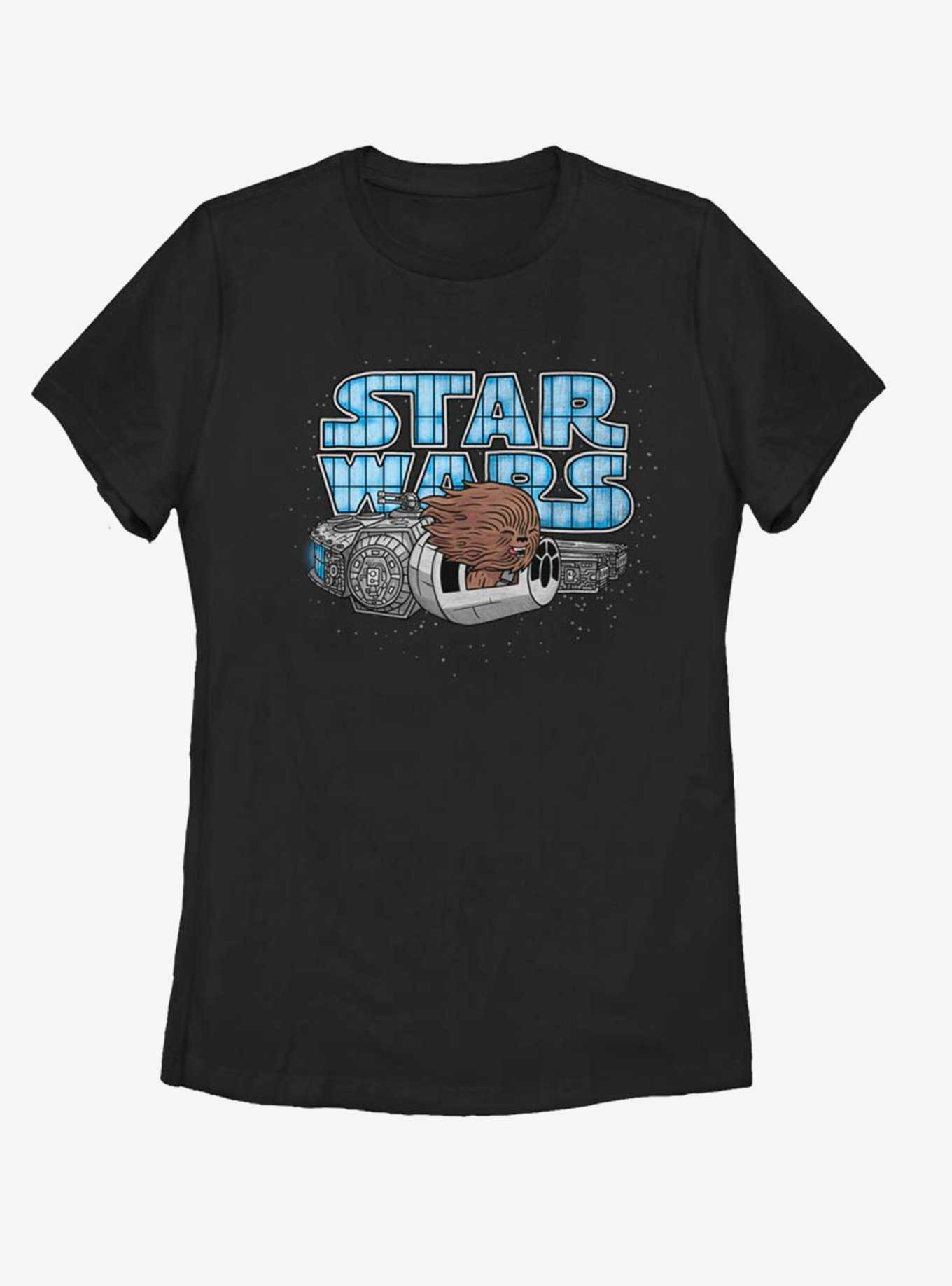 Star Wars Hair in the Wind Womens T-Shirt, , hi-res