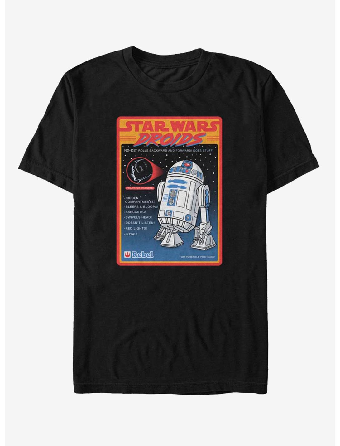 Star Wars Droid Figure T-Shirt, BLACK, hi-res