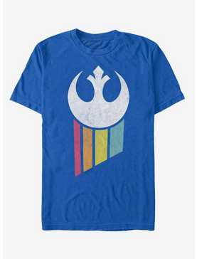 Star Wars Rainbow Rebel Logo T-Shirt, , hi-res