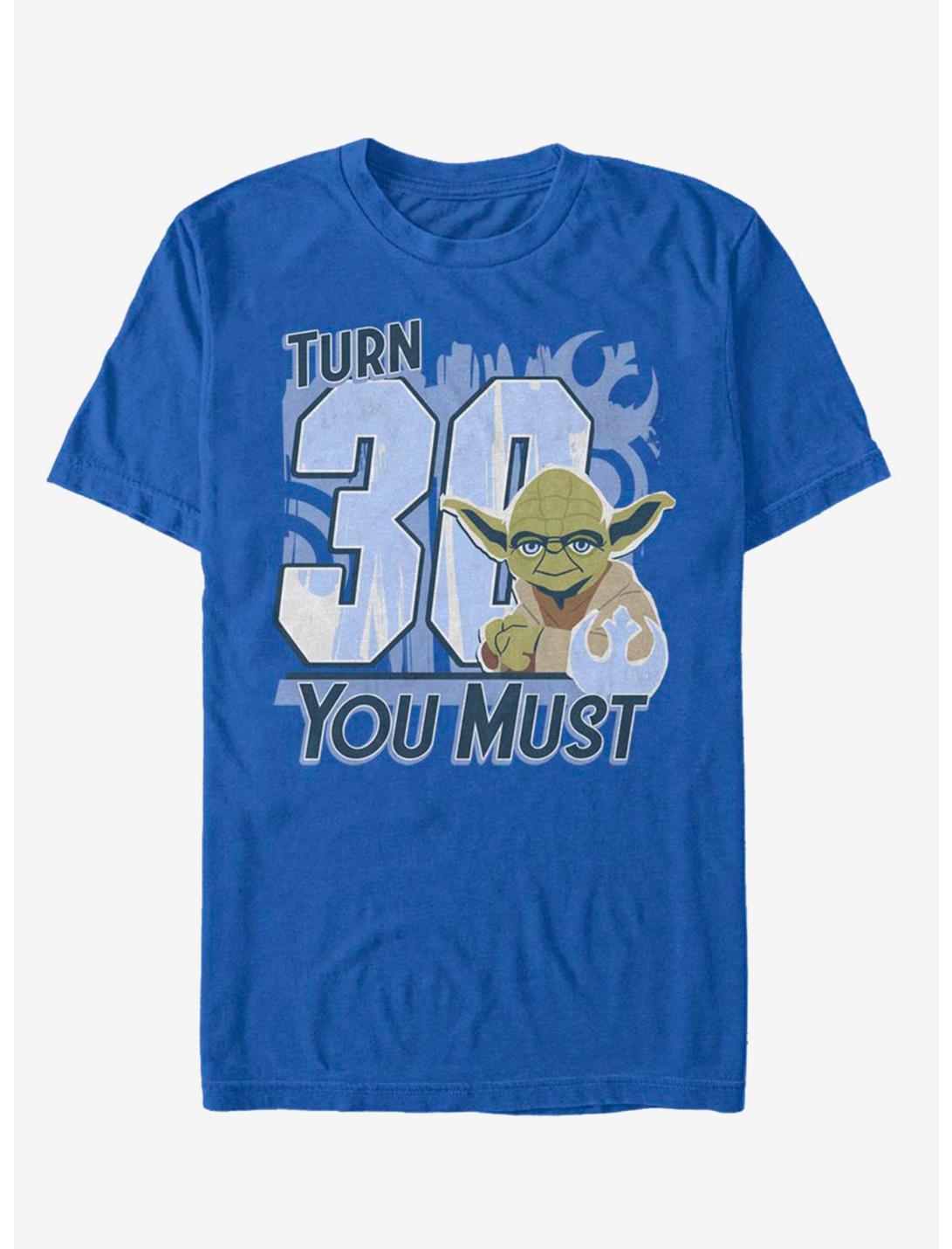 Star Wars Turn 30 U Must T-Shirt, ROYAL, hi-res