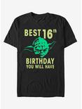 Star Wars Yoda Sixteenth T-Shirt, BLACK, hi-res