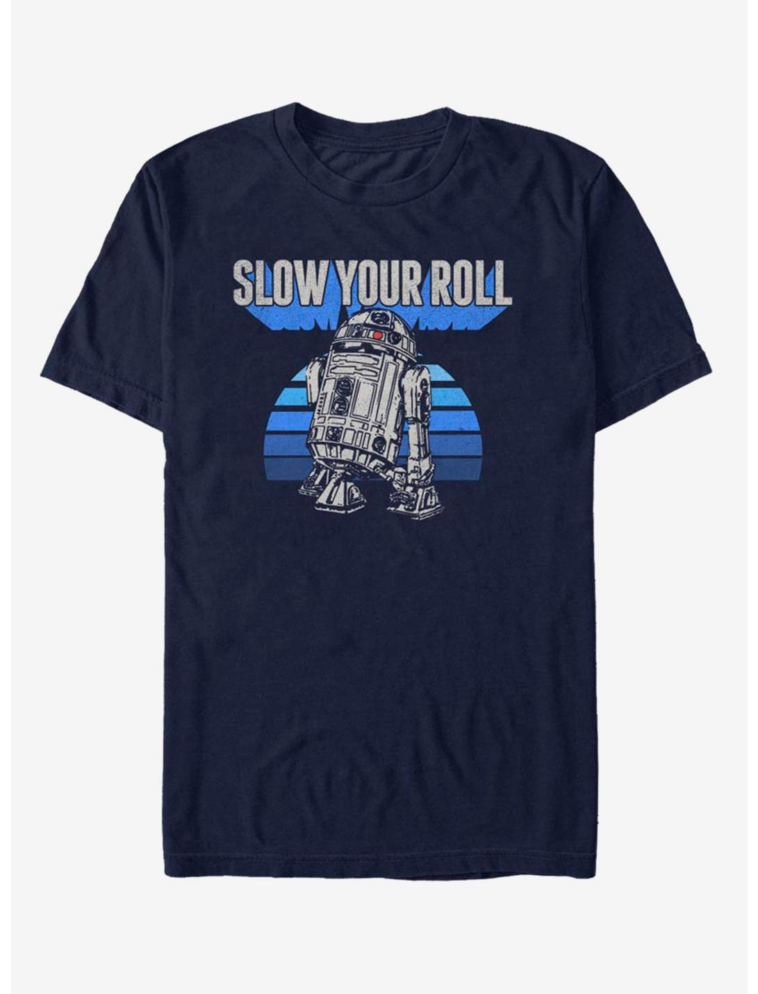Star Wars Slow Your Roll T-Shirt, NAVY, hi-res