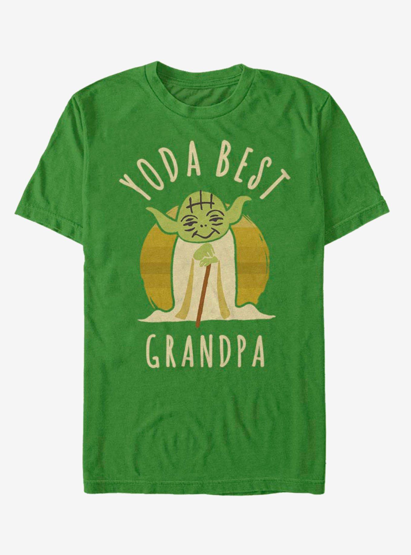 Star Wars Best Grandpa Yoda Says T-Shirt, , hi-res