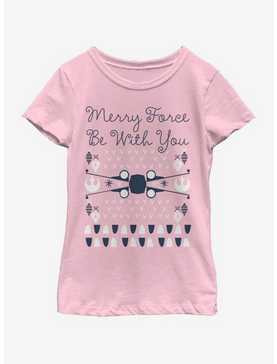 Star Wars Sweater Style Youth Girls T-Shirt, , hi-res