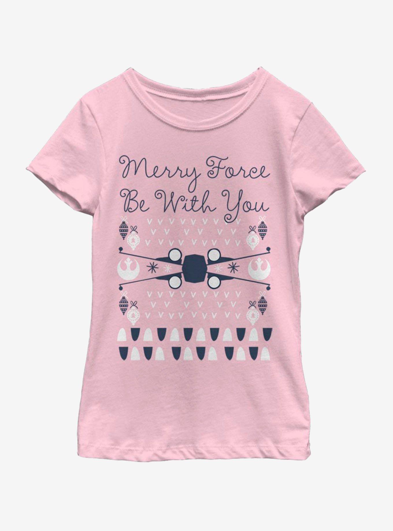 Star Wars Sweater Style Youth Girls T-Shirt, , hi-res