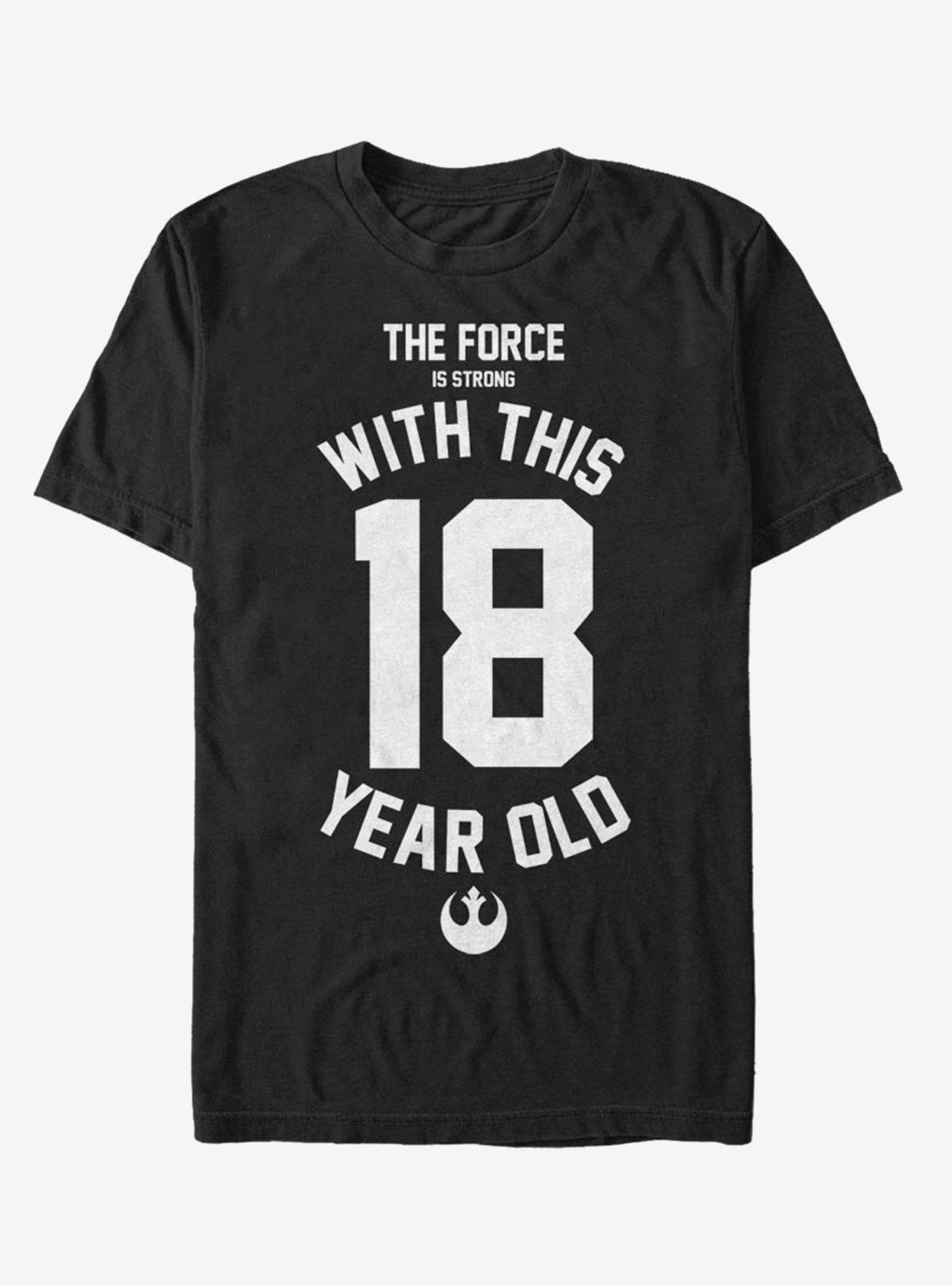 Star Wars Force Sensitive Eighteen T-Shirt, , hi-res