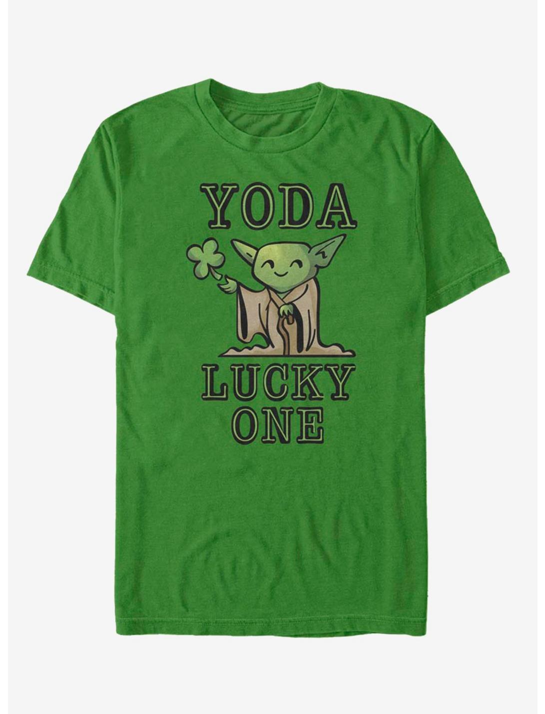 Star Wars Yoda So Lucky T-Shirt, KELLY, hi-res