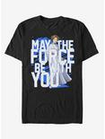 Star Wars Force Stack Leia T-Shirt, BLACK, hi-res