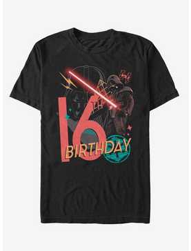 Star Wars Vader 16th Bday T-Shirt, , hi-res