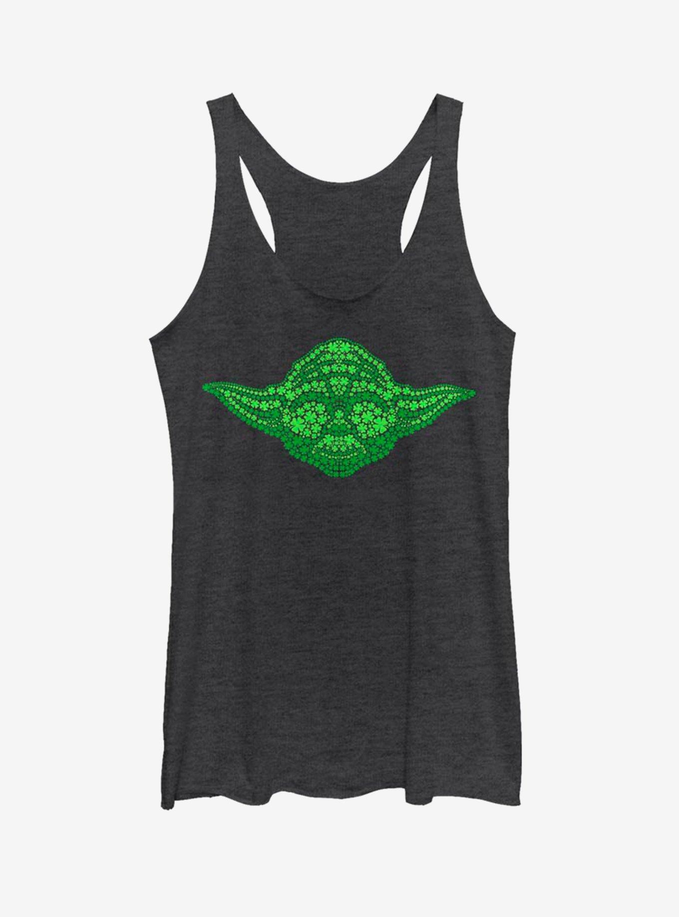 Star Wars Yoda Clovers Womens Tank Top, , hi-res