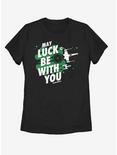 Star Wars Luck Fighters Womens T-Shirt, BLACK, hi-res