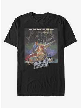 Star Wars Saga Continues Poster T-Shirt, , hi-res