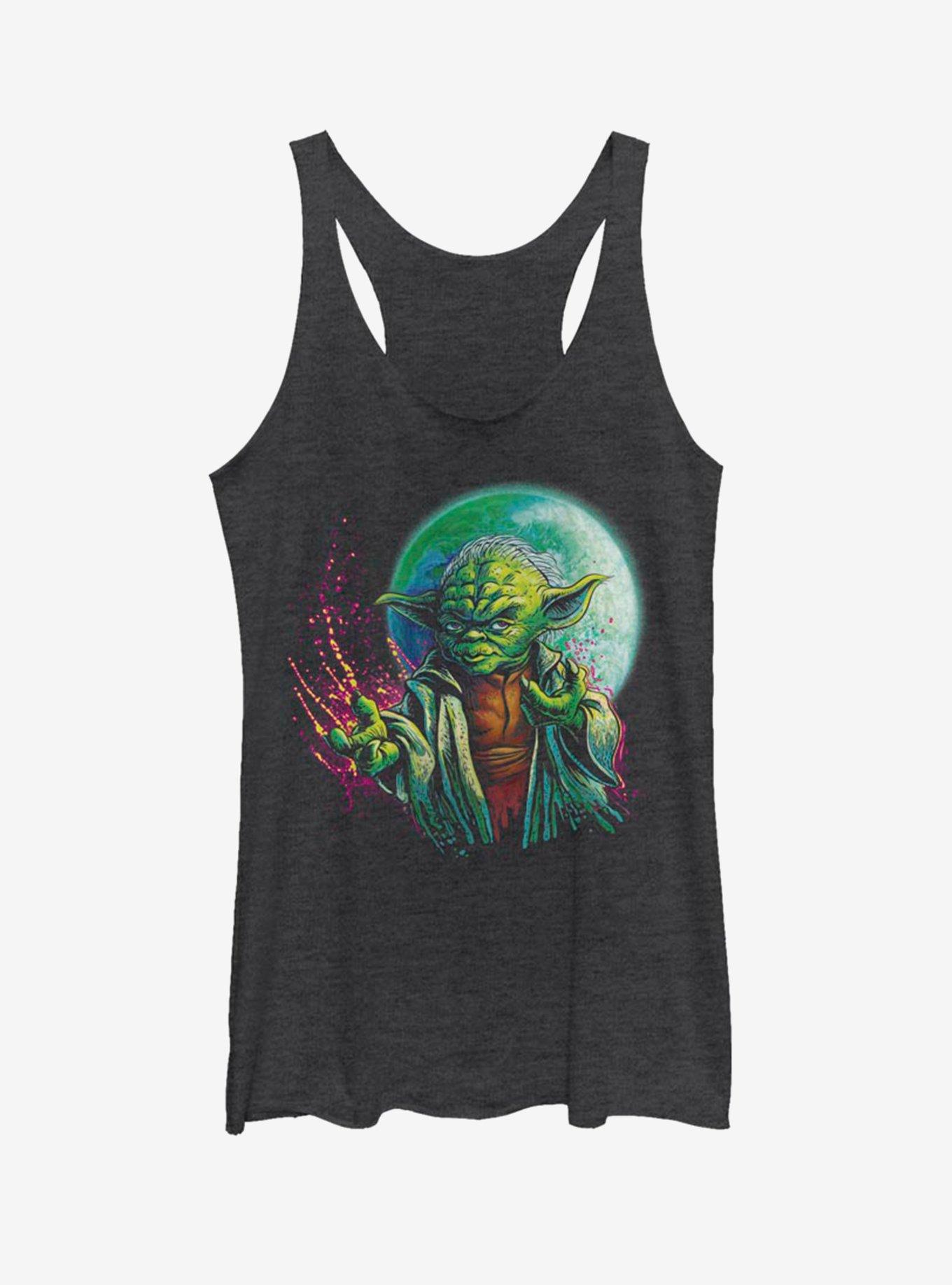 Star Wars Cool Yoda Womens Tank Top, , hi-res