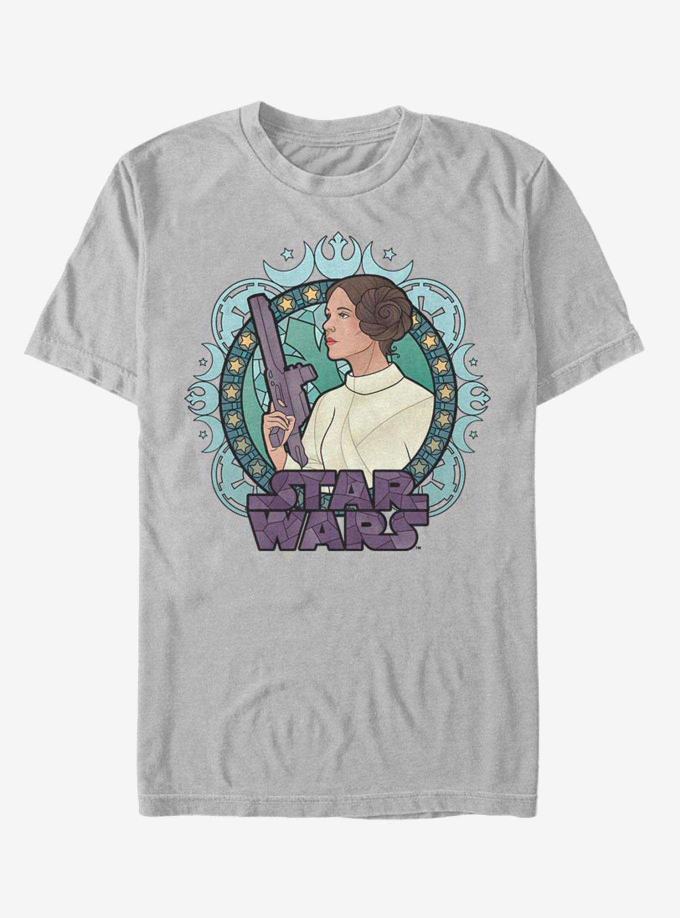 Star Wars Leia Glass T-Shirt, , hi-res