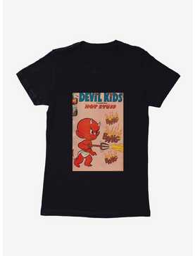 Hot Stuff The Little Devil Bang Bang Comic Cover Womens T-Shirt, , hi-res