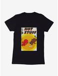 Hot Stuff The Little Devil Bullfight Comic Cover Womens T-Shirt, BLACK, hi-res