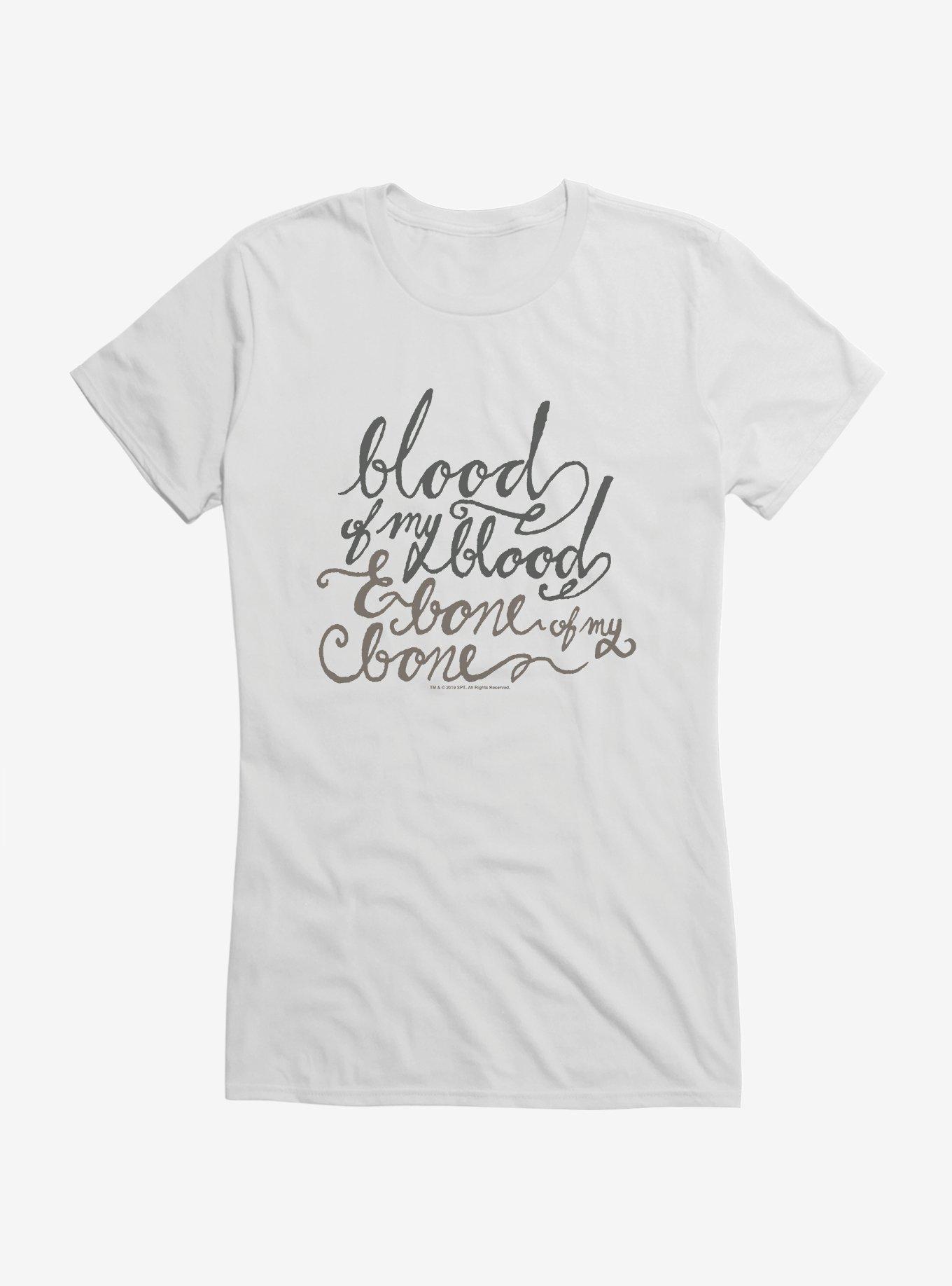 Outlander Blood Of My Blood Girls T-Shirt, WHITE, hi-res