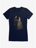 Outlander Jamie and Claire Wedding Girls T-Shirt, NAVY, hi-res
