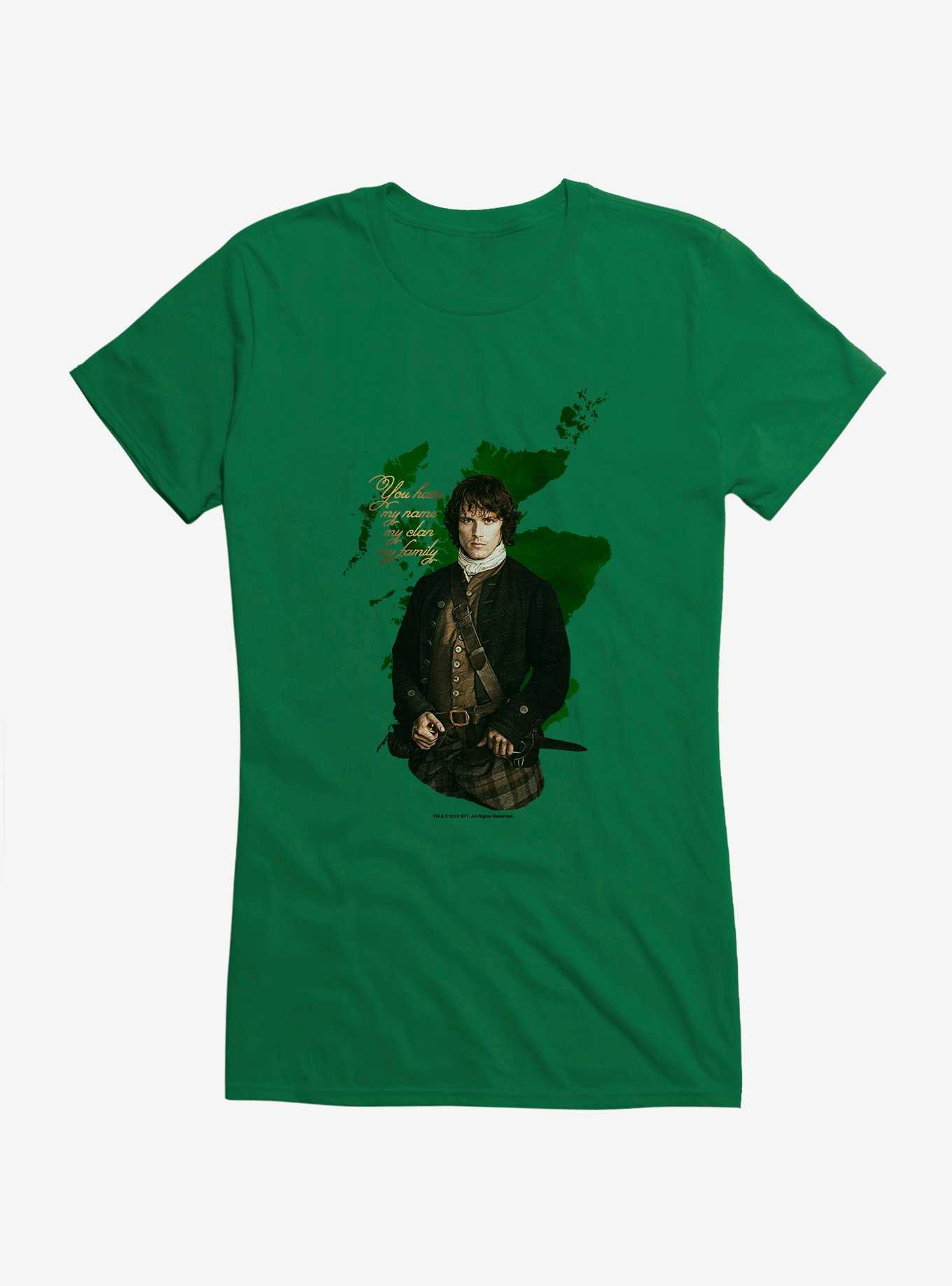 Slim Fit Everglade Green T-shirt – OUTLANDER
