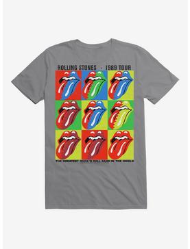 The Rolling Stones 1989 Tour Pop Art T-Shirt, , hi-res