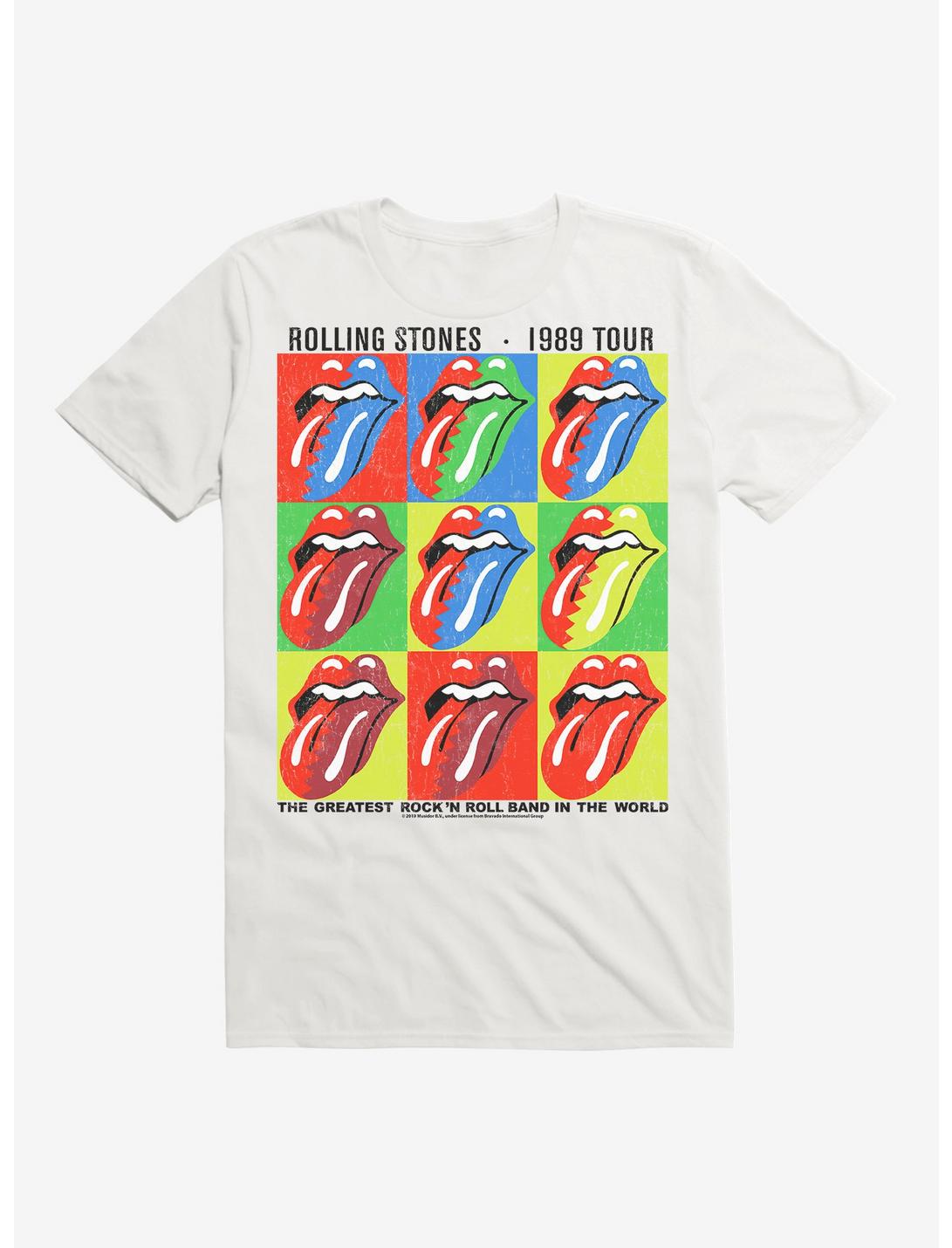 Geboorte geven Worstelen Arab The Rolling Stones 1989 Tour Pop Art T-Shirt | Hot Topic