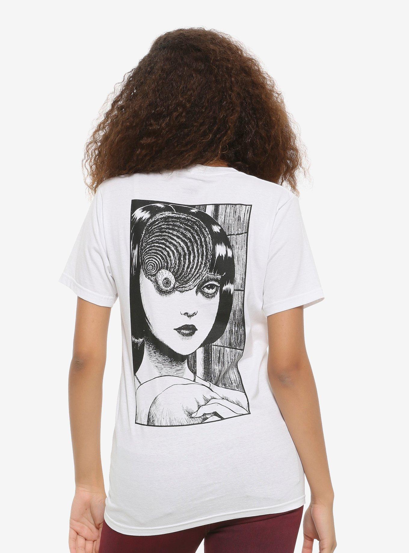 Junji Ito Collection Uzumaki T-Shirt UNISEX Anime Crunchyroll Hot Topic  Size M