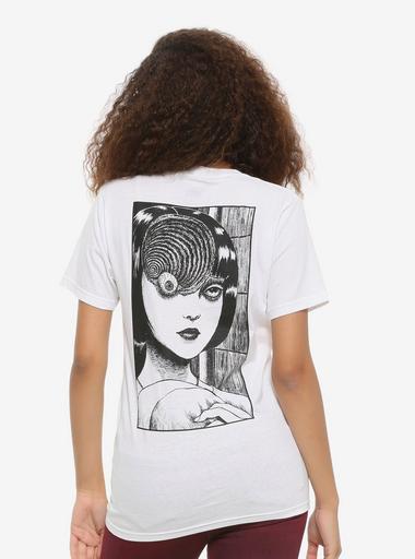 JUNJI ITO for weber『富江』tee XL Junji Ito Artist Anime GYO Men's Medium Black T-Shirt | eBay