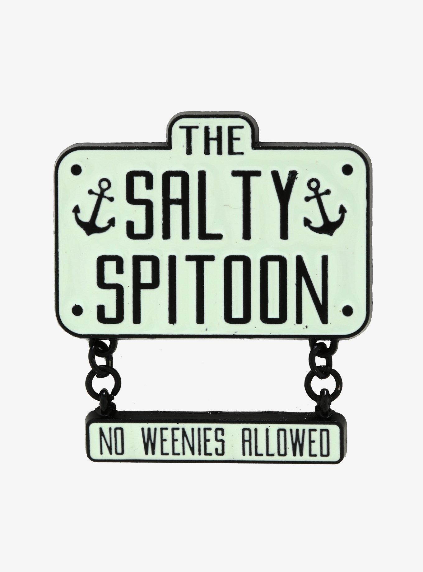 SpongeBob SquarePants Salty Spitoon Enamel Pin - BoxLunch Exclusive, , hi-res