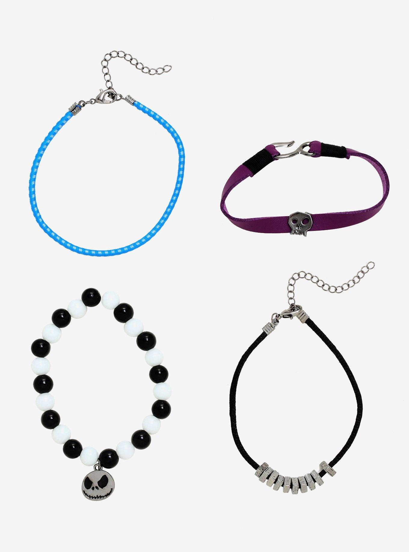 Disney The Nightmare Before Christmas Layered Bracelet Set - BoxLunch Exclusive, , hi-res